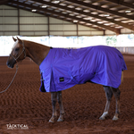 Load image into Gallery viewer, PURPLE 1200D PERFECT FIT WINTER BLANKET WITH NECK
