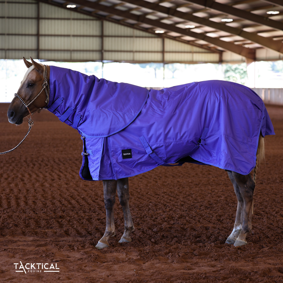 PURPLE 1200D PERFECT FIT WINTER BLANKET WITH NECK