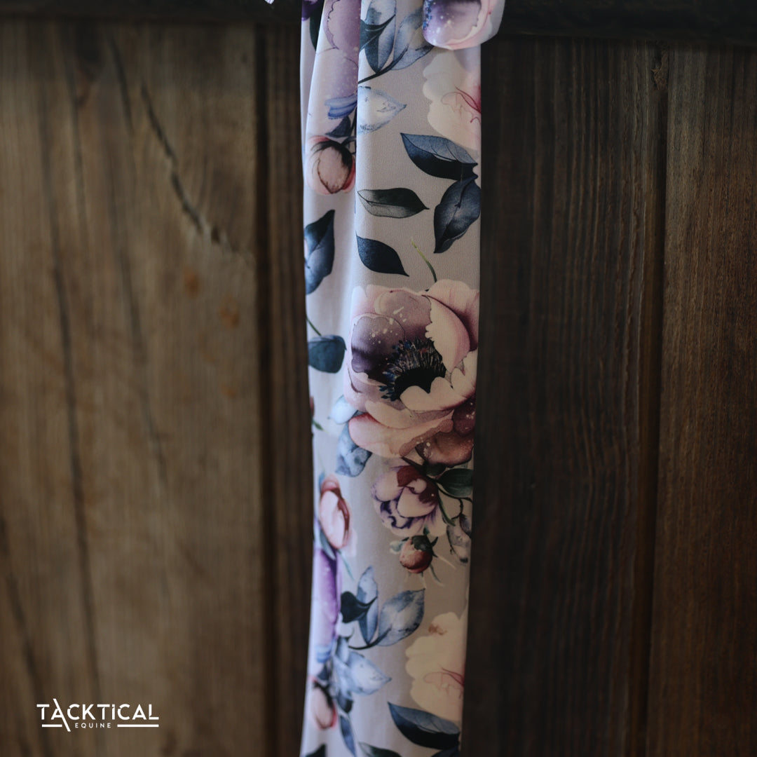 PURPLE PEONY TAIL BAG