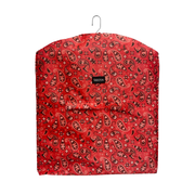 RED BANDANA GARMENT BAG
