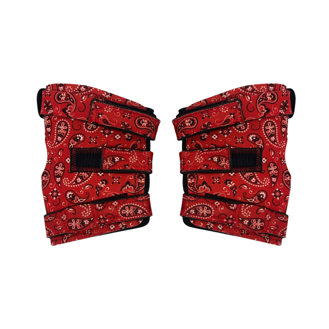 RED BANDANA HOCK THERAPY BOOTS