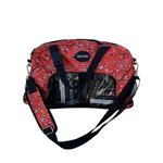 Load image into Gallery viewer, RED BANDANA MINI SPORT BOOT BAG