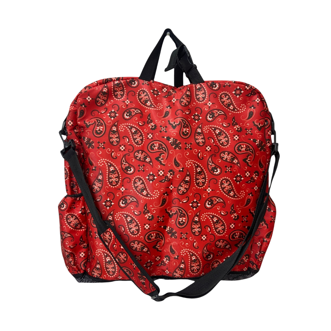 RED BANDANA SPORT BOOT BAG