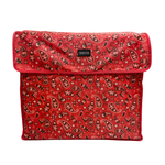 Load image into Gallery viewer, RED BANDANA STALL FRONT STORAGE BAG