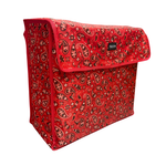 Load image into Gallery viewer, RED BANDANA STALL FRONT STORAGE BAG