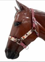 Load image into Gallery viewer, WILDFLOWER LEATHER HALTER BY TACKTICAL™