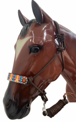 Load image into Gallery viewer, ATOKA DESIGN WITH CONCHOS ROPE HALTER BY TACKTICAL™
