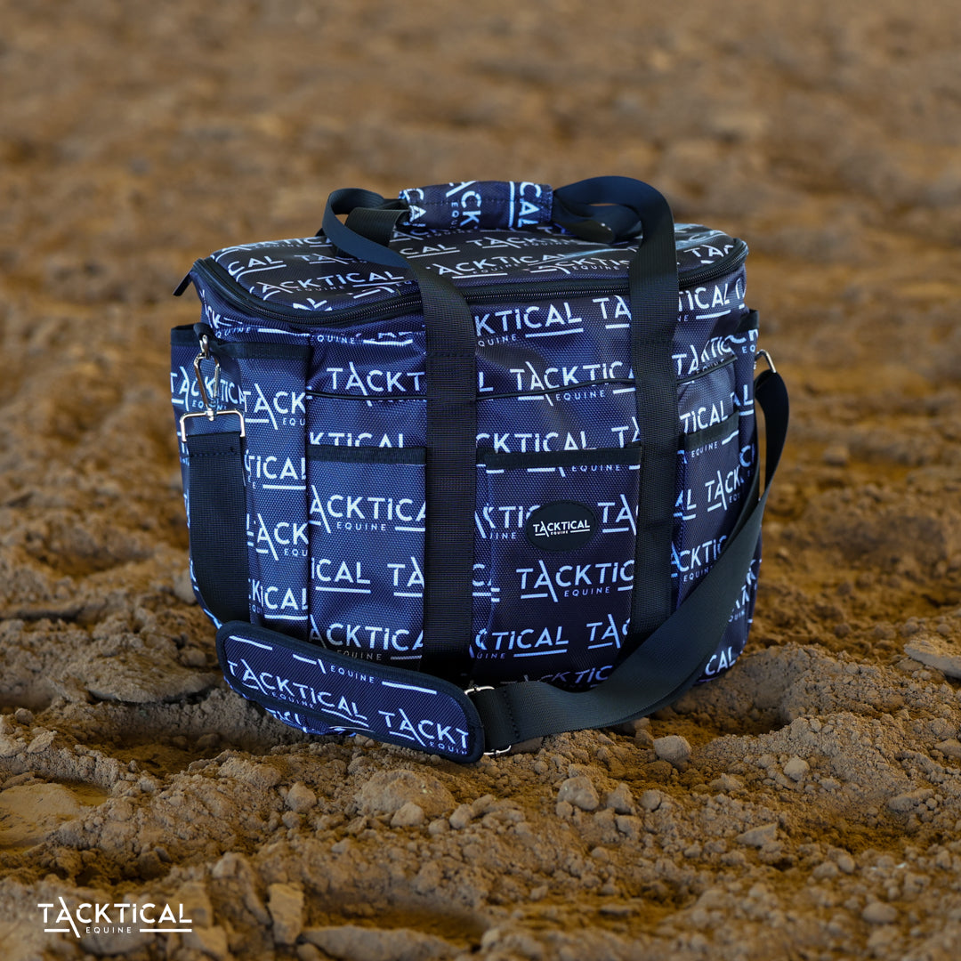 TACKTICAL LOGO GROOMING TOTE WITH ZIPPER
