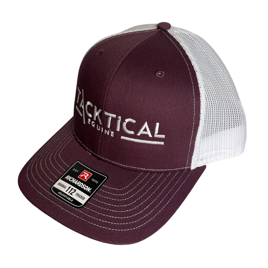 TACKTICAL RICHARDSON MAROON CAP