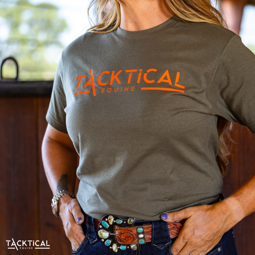 TACKTICAL OLIVE TEE