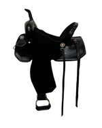Load image into Gallery viewer, THE PUMA SADDLE - COPPER ENGRAVED CONCHO
