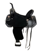Load image into Gallery viewer, THE PUMA SADDLE - COPPER/ TURQ CONCHO
