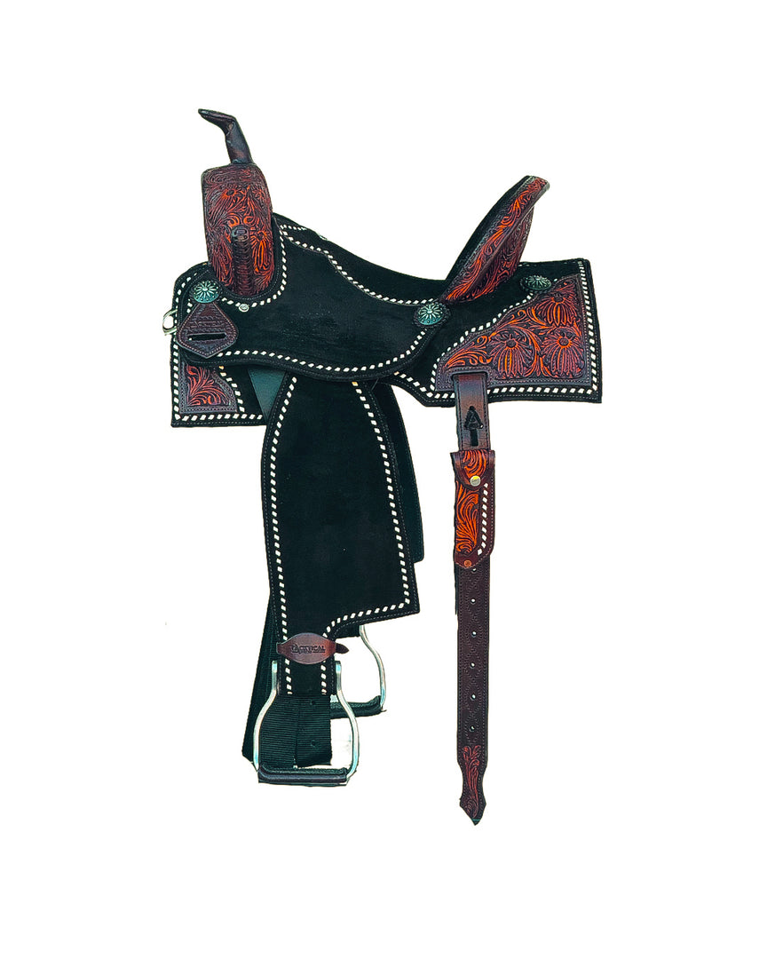CHOCOLATE SMOKESHOW SADDLE (CHEYENNE ROLL)
