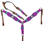 Load image into Gallery viewer, VIOLET WAVE MOHAIR TACK SET