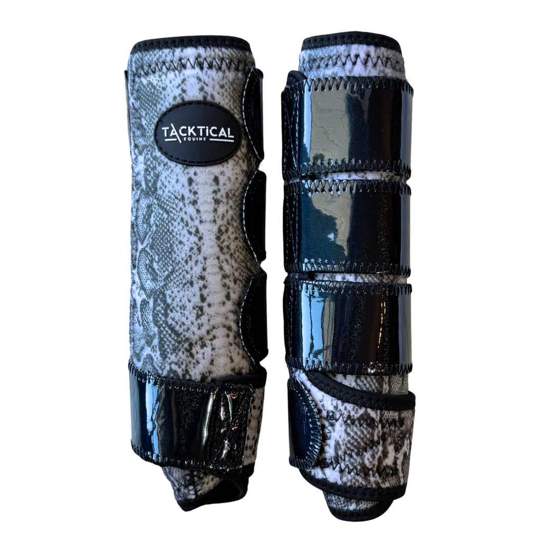 VIPER WITH SPARKLE VELCRO SPLINT BOOTS (PAIR)