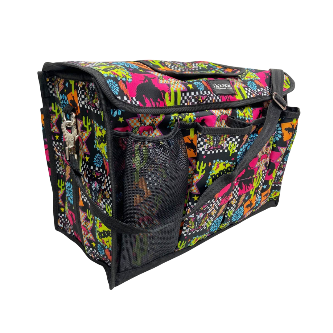 WESTERN NEON GROOMING TOTE CARRIER