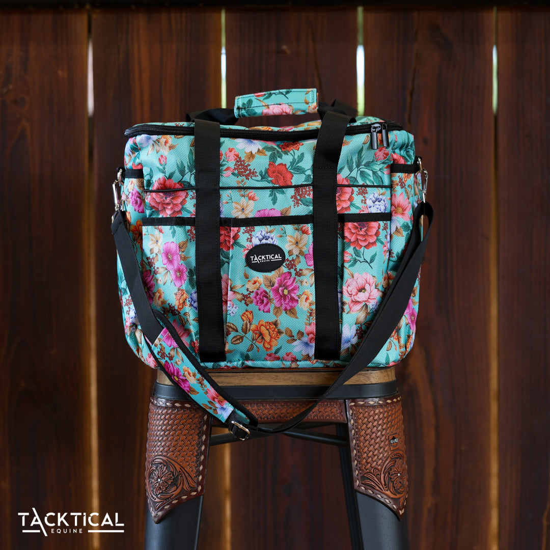 BLOOM GROOMING TOTE WITH ZIPPER