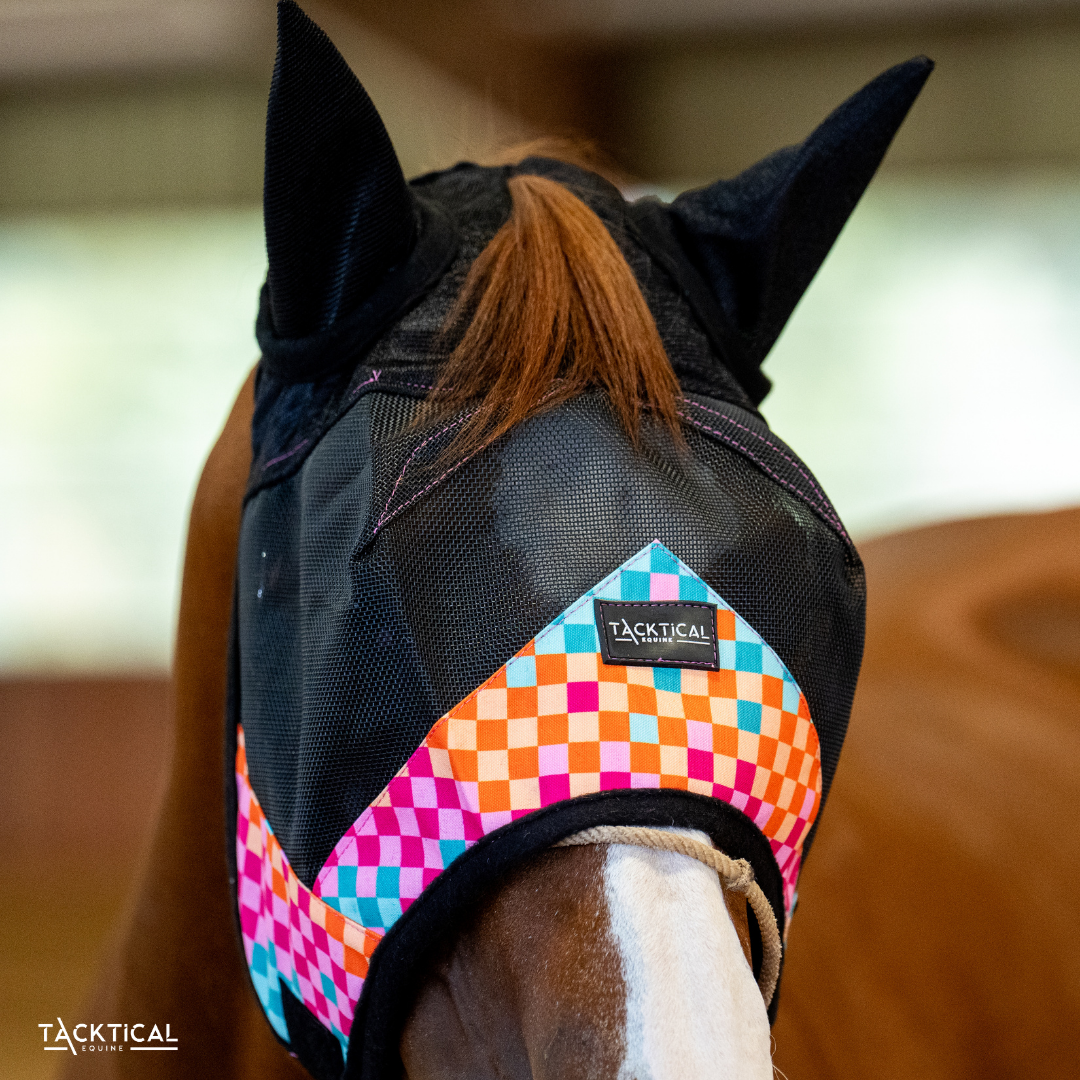 DIEGO DELUXE FLY MASK WITH EARS