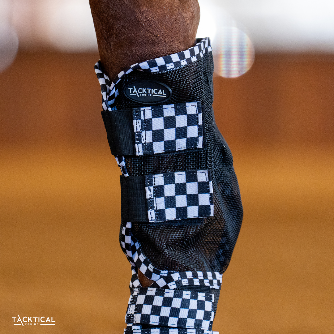 TACKTICAL FINISH LINE CONTOURED MESH FLY BOOTS - SET OF 4