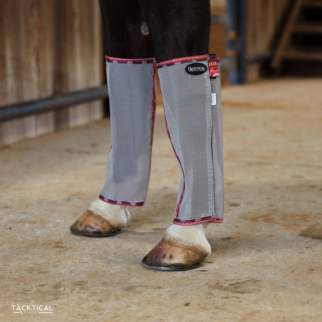 TACKTICAL PIPER AZTEC STAY UP FLY BOOTS - SET OF 4