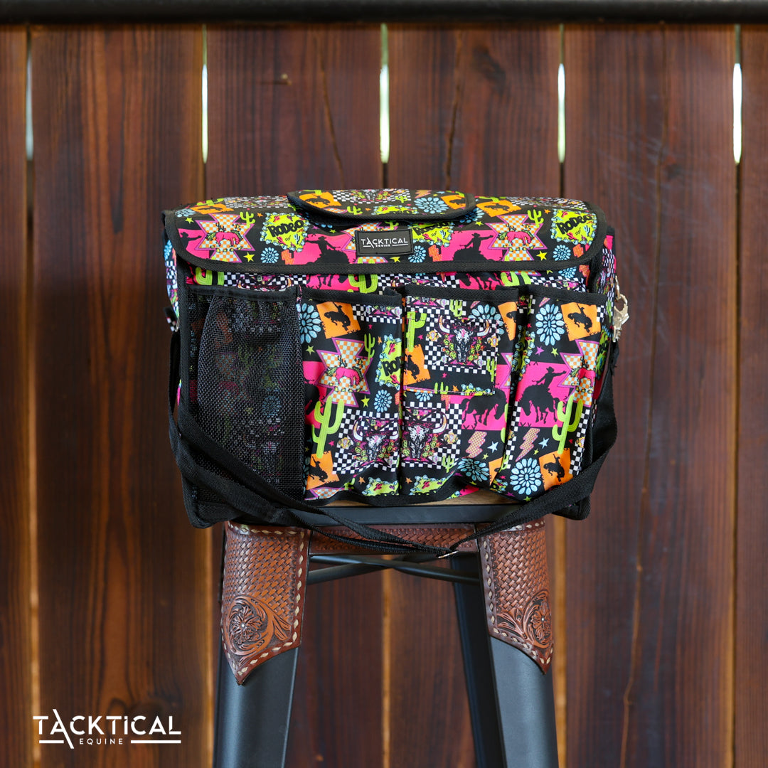 WESTERN NEON GROOMING TOTE CARRIER