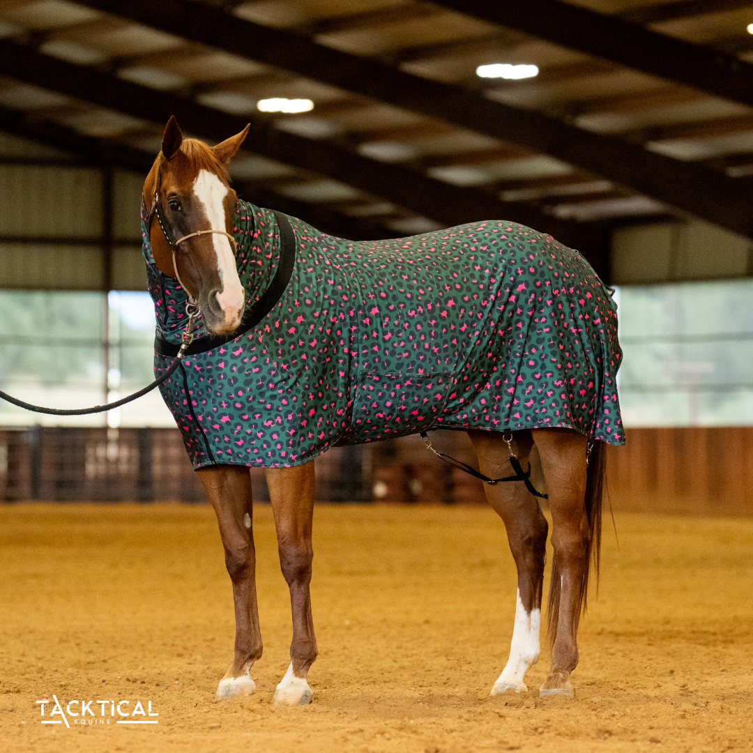 TACKTICAL TURTLENECK STRETCHIE | HOT SHOT LEOPARD