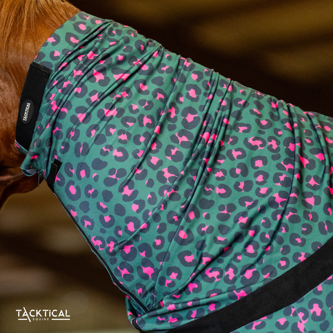 TACKTICAL TURTLENECK STRETCHIE | HOT SHOT LEOPARD