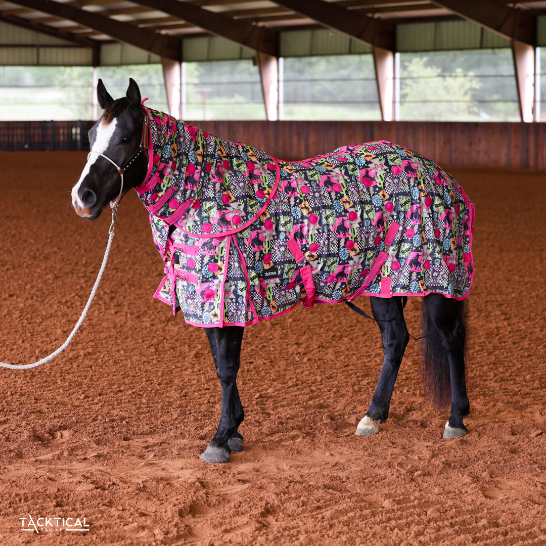 WESTERN NEON MAGNETIC MESH THERAPY SHEET WITH DETACHABLE NECK