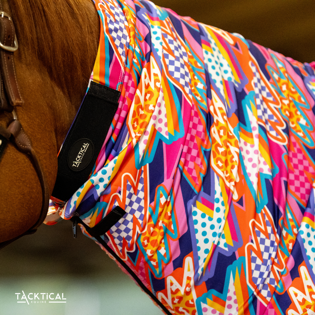 TACKTICAL TURTLENECK STRETCHIE | NEON LIGHTNING