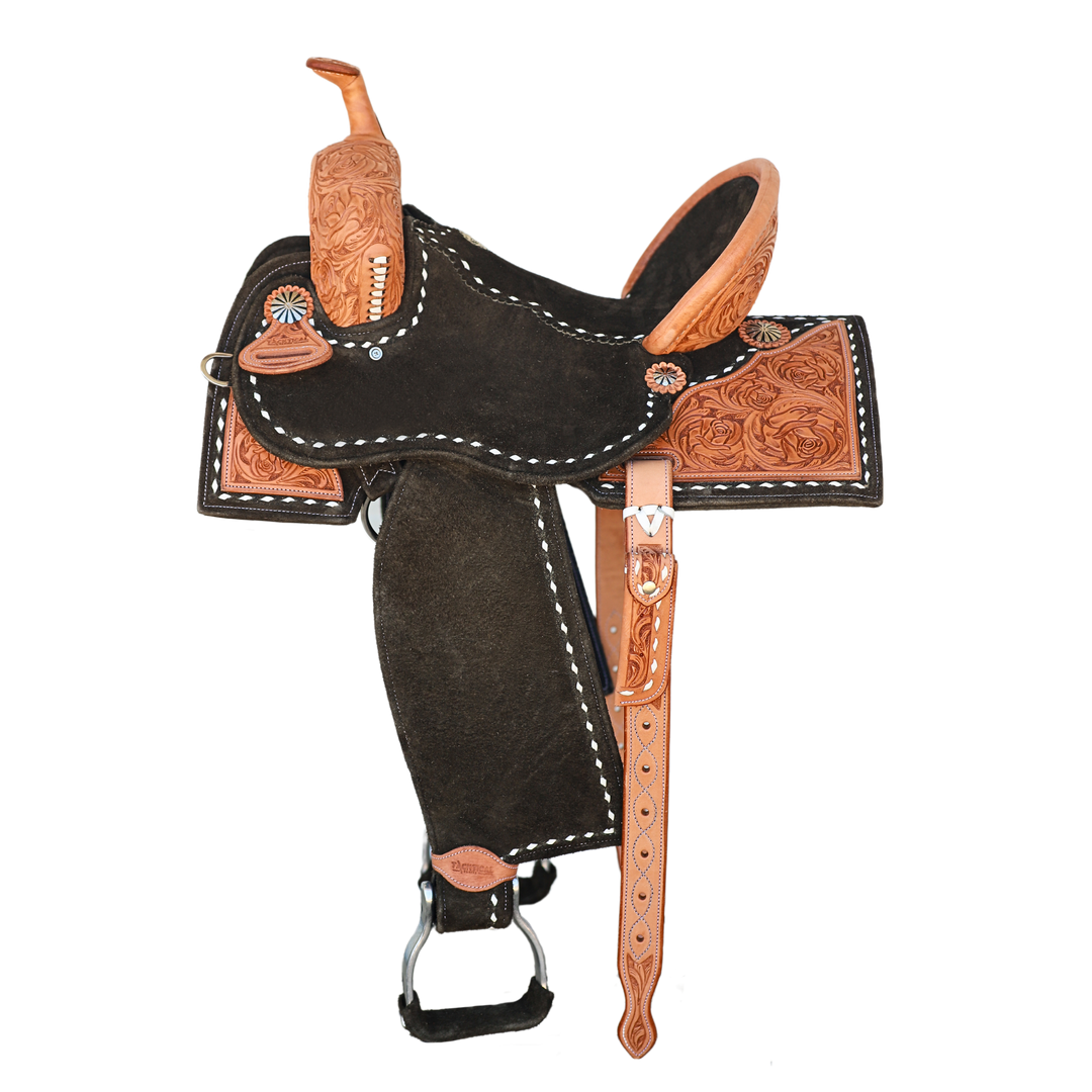 TACKTICAL OLIVE PHOENIX SADDLE - 14"