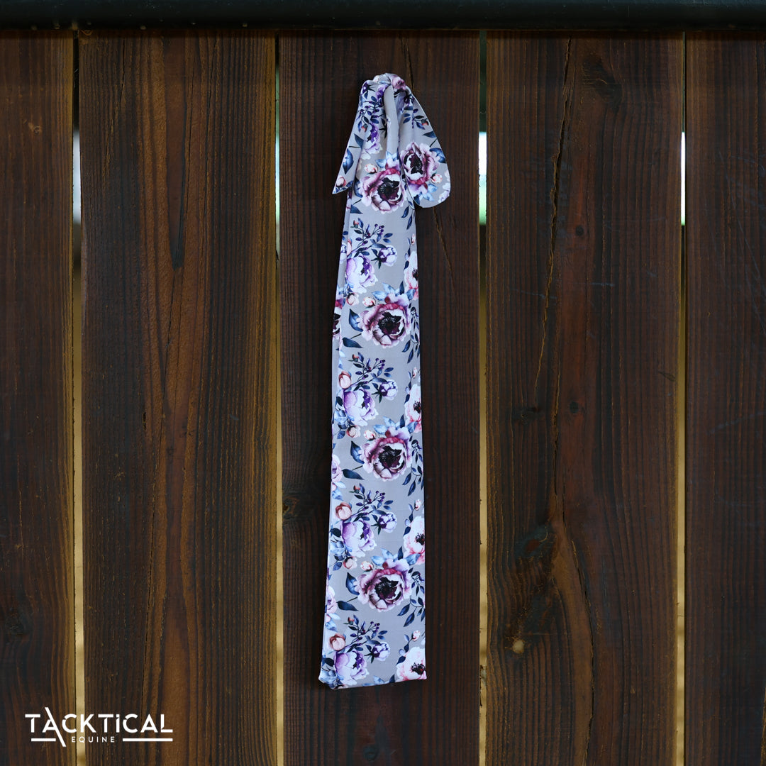 PURPLE PEONY TAIL BAG
