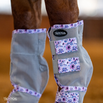 Load image into Gallery viewer, TACKTICAL PURPLE PEONY CONTOURED MESH FLY BOOTS - SET OF 4