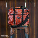 Load image into Gallery viewer, RED BANDANA GROOMING TOTE WITH ZIPPER