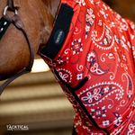 Load image into Gallery viewer, TACKTICAL TURTLENECK STRETCHIE | RED BANDANA