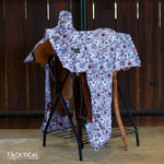 Load image into Gallery viewer, PURPLE PEONY SADDLE COVER