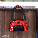 Load image into Gallery viewer, CHERRY CHROME MINI SPORT BOOT BAG