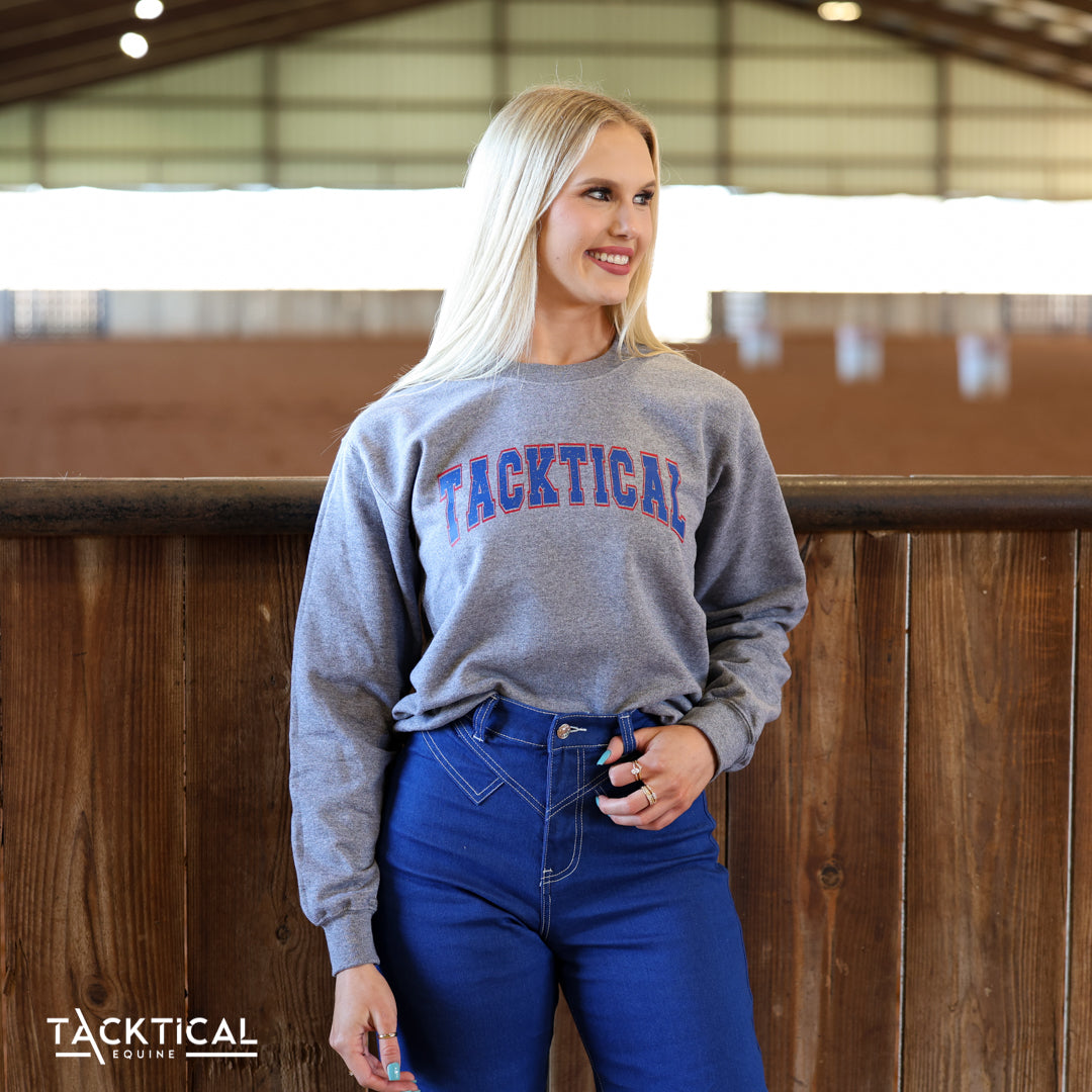 TACKTICAL GRAY CREWNECK
