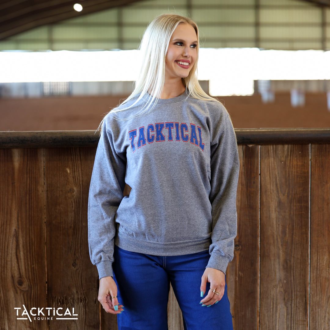 TACKTICAL GRAY CREWNECK