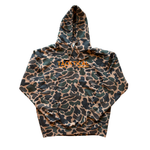 Load image into Gallery viewer, CAMO &amp; ORANGE TACKTICAL HOODIE