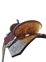 Load image into Gallery viewer, MOAB TOOLED BARREL SADDLE - 12&quot;
