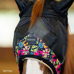 Load image into Gallery viewer, WESTERN NEON DELUXE FLY MASK WITH EARS
