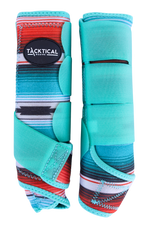 Load image into Gallery viewer, TACKTICAL™  TEAL SERAPE SPLINT BOOTS (PAIR)
