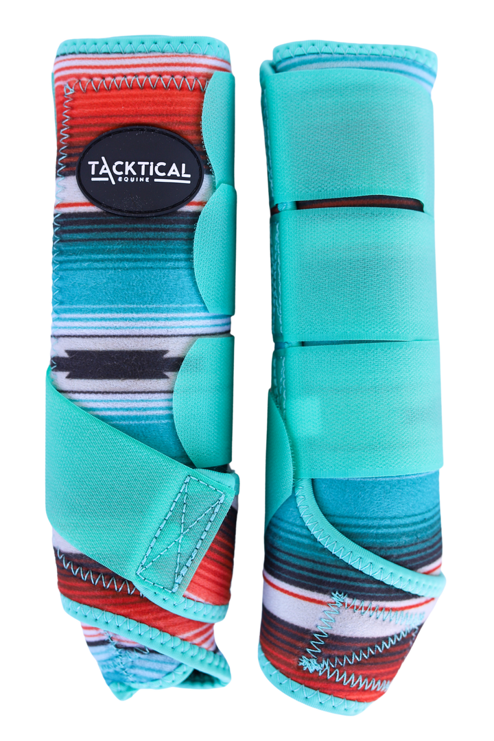 Teal splint boots clearance