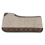 Load image into Gallery viewer, TACKTICAL™  BONE TOOLED LEATHER SADDLE PAD