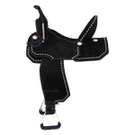 Load image into Gallery viewer, *CUSTOM* TACKTICAL™ BLACK PERFECT SEAT SADDLE