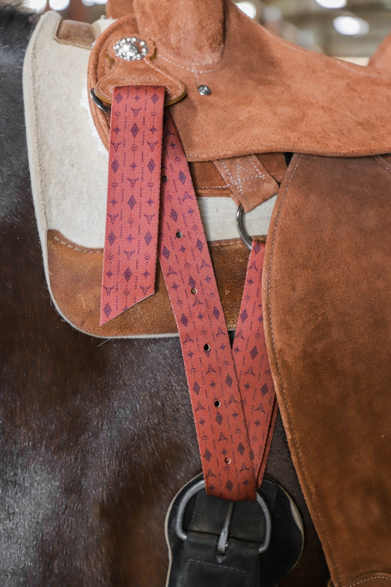 Berlin Custom Leather Latigo Stitched Off Billet main image 1